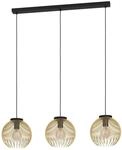 EGLO H&auml;ngelampe Venezuela, 3-flammige Pendelleuchte Esstisch, Esszimmerlampe aus