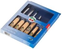 "KIRSCHEN" Werkzeuge 3406000 | Kerbschnitzsatz, 6-teilig