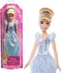 Mattel DISNEY Prinzessin Cinderella - Bewegliche Puppe mit glitzerndem Outfit,