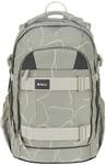 BOLD L&auml;ssig Schulrucksack mit Reflektoren und h&ouml;henverstellbarem R&uuml;ckenteil/School