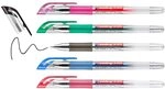edding 2185 Gelroller - schwarz, rot, blau, g&uuml;n, pink - 5er Set - 0,7 mm - Gelstifte