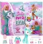 BARBIE Barbie Cutie Reveal Adventskalender - 24 &Uuml;berraschungen, Puppe,