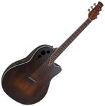Applause E-Akustikgitarre Elite AE44 Mid Cutaway - Roundback Lyrachord Korpus