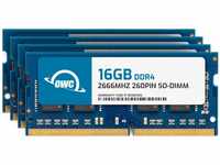 OWC - 64GB Memory Upgrade Kit - 4 x 16GB PC21300 DDR4 2666MHz SO-DIMMs für...