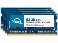 OWC - 128GB Memory Upgrade Kit - 4 x 32GB PC21300 DDR4 2666MHz SO-DIMMs für...