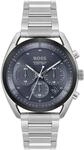 BOSS Chronograph Quarz Uhr f&uuml;r Herren Kollektion TOP mit Edelstahl- oder