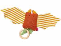 SIGIKID 39673 Strick-Greifling Fledermaus Knitted Love, Babyspielzeug aus
