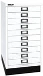 BISLEY MultiDrawer, 29er Serie mit Sockel, DIN A3, 10 Schubladen, Metall, 696