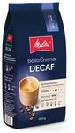 Melitta BellaCrema Decaf Ganze Kaffee-Bohnen entkoffeiniert 1kg, ungemahlen,