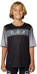 Fox Racing Jungen Youth Flexair SS Jersey, Schwarz, X-Large
