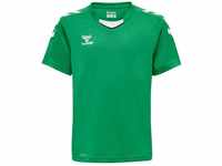 hummel Unisex Kinder Hmlcore Xk Poly Jersey S/S Kids T Shirt, Grün, 176 EU