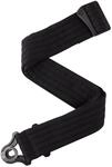 D'Addario Auto Lock Gitarrengurt, Schwarz Gepolsterte Streifen