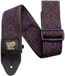 Ernie Ball Jacquard-Gitarrengurt - Purple Paisley