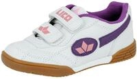 Lico Bernie V Unisex Kinder Multisport Indoor Schuhe, Wei&szlig;/ Lila/ Rosa, 29 EU