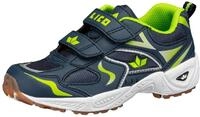 Lico Bob V Unisex Kinder Hallenturnschuh, marine/lemon, 32 EU