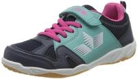 Lico Unisex Kinder Sport Vs Hallenturnschuhe, Marine T&uuml;rkis Pink, 36 EU