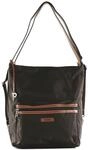 Picard Damen Schultertasche Und Rucksack SONJA aus Nylon Gro&szlig; | mit Rei&szlig;verschluss