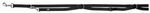 TRIXIE Premium V-Leine, extra lang, M&ndash;L: 3,00 m/20 mm, schwarz