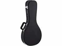 Ortega Guitars Koffer für A-Style Mandoline - schwarz, flat top, Economy...