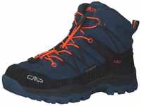 CMP Kids Rigel Mid Shoe Wp Trekking-Schuhe, Dusty Blue Flash Orange, 28 EU