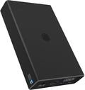 ICY Box RAID Geh&auml;use f&uuml;r 2X 2,5 Zoll SSD & HDD, USB-C & USB-A Kabel, USB 3.1 Gen2