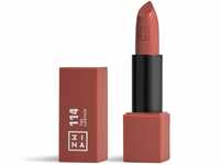 3INA MAKEUP - The Lipstick 114 - Hellbraun Lippenstift - Matt Lippen-Stift mit