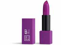 3INA MAKEUP - The Lipstick 437 - Lila Matte Lippenstift - Matt Lippen-Stift mit