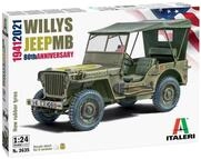Italeri 3635 1:24 Willys Jeep MB "80th Anniversary" - Modellbau, Bausatz,
