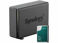 Synology DS124 NAS Bundle 1 GB mit 1 Synology 12 TB Festplatte HAT3300, Nicht