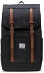 Herschel Unisex Retreat Backpack Black Standard - 23L