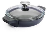 Woll Iron Servierpfanne mit Deckel und Silikongriffen - Induktiv -, &Oslash; 20 cm, 5,5 cm