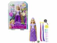 Mattel Disney Prinzessinnen Rapunzel Puppe, mit extra langen Haaren und...