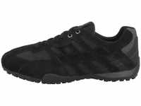 Geox Uomo Snake K Sneaker, Black/Anthracite, 40 EU