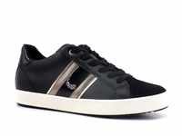 Geox D BLOMIEE F Sneaker, Black, 35 EU