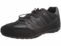 Geox U RAVEX A Sneaker, Black, 39 EU