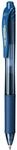 Pentel EnerGel X BL107-CAX Gel-Tintenroller, marineblau, 0,35 mm Strichst&auml;rke,