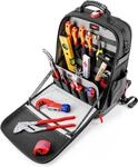 KNIPEX Werkzeugrucksack Modular X18 Sanit&auml;r 17-teilig 530 mm, 00 21 50 S