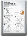Durable T&uuml;rschild Click Sign A4, zum Ankleben oder Anschrauben, graphit, 486737