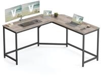 VASAGLE Eckschreibtisch, L-f&ouml;rmiger Computertisch, 149 x 149 x 76 cm,...