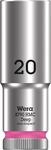 Wera 05004560001 8790 HMC Deep Steckschl&uuml;sseleinsatz 1/2", Leuchtpink, 20.0 mm