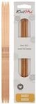 KnitPro Basix Beech Nadelspiele 8" (20cm) | 3mm