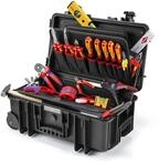 KNIPEX Werkzeugkoffer Robust26 Move Elektro 22-teilig 550 mm, 00 21 33 E