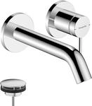hansgrohe Tecturis S - Waschtischarmatur Unterputz f&uuml;r Wandmontage, Wasserhahn Bad