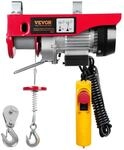 VEVOR 230V Elektrische Seilwinde 125kg bis 250kg Hubh&ouml;he 12m Seilzug Motorwinde 510W