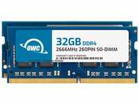 OWC - 64GB Memory Upgrade Kit - 2 x 32GB PC21300 DDR4 2666MHz SO-DIMMs für Mac...
