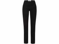BRAX Damen Style Carola Five-Pocket wertigem Baumwollsatin Hose, Black 2, 34W /...