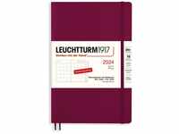 LEUCHTTURM1917 367578 Monatsplaner & Notizbuch Paperback (B6+) 2024, 16 Monate,
