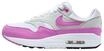 Nike Damen Air Max 1 '87 Sneaker, Neutral Grey Fuchsia Dream White Black, 38 EU
