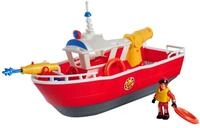 Simba 109252580 - Feuerwehrmann Sam Feuerwehrboot Titan, 32cm, schwimmendes