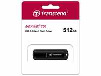 Transcend USB-Stick 512GB JetFlash 700 USB3.1 schwarz